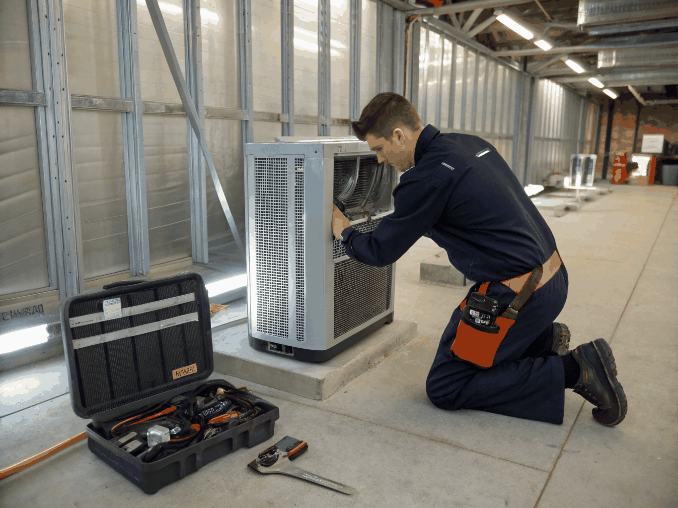 Residential HVAC system maintenance in Dallas